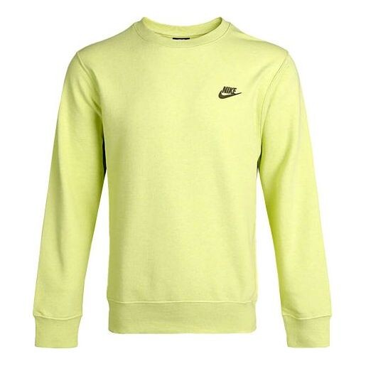 Толстовка Nike Sportswear Logo Embroidered Sports Round Neck Pullover Green, зеленый 
Толстовка Nike Sportswear Logo Embroidered Sports Round Neck Pullover Green, зеленый