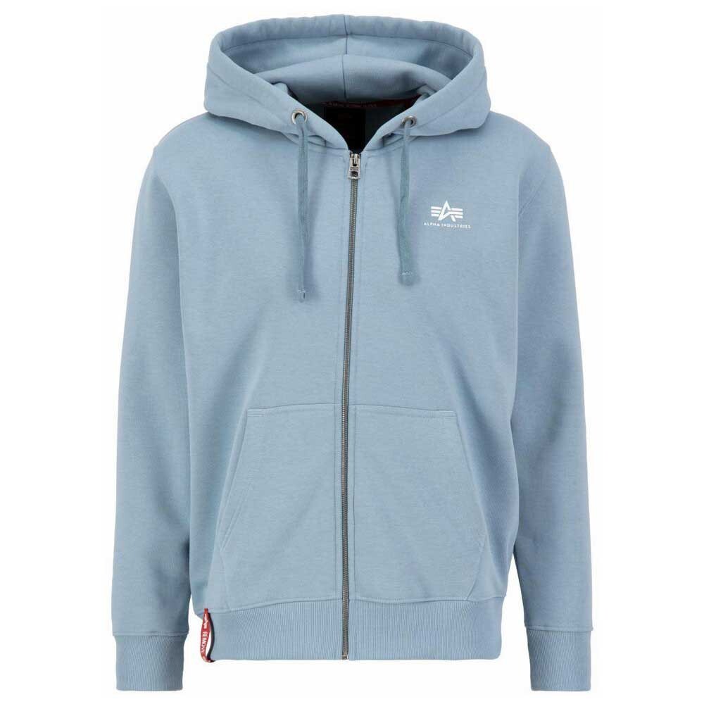 Худи Alpha Industries Basic Zip Sl, синий
Худи Alpha Industries Basic Zip Sl, синий