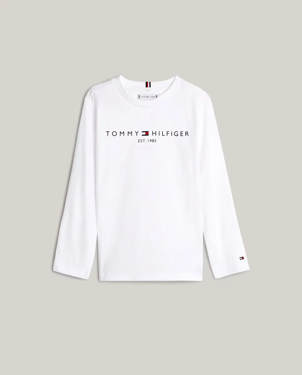 Футболка для мальчика с длинными рукавами и фирменным логотипом Tommy Hilfiger, белый
Футболка для мальчика с длинными рукавами и фирменным логотипом Tommy Hilfiger, белый