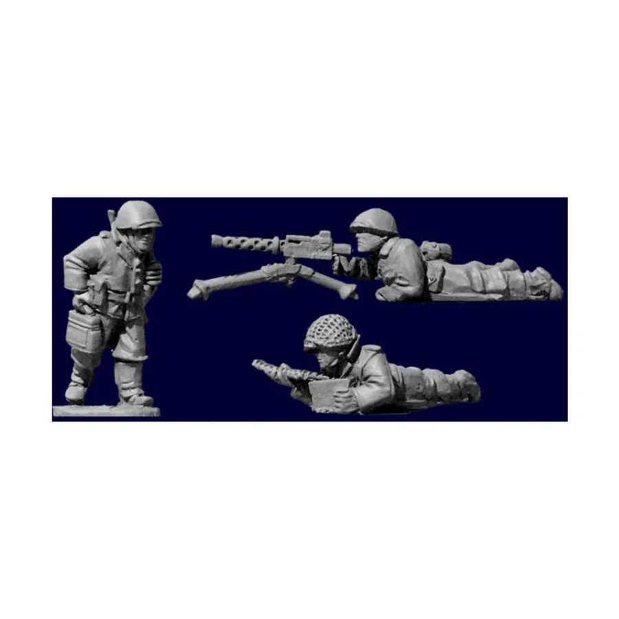 Пехота США 30 Cal. Команда, WWII Miniatures - US Forces (28mm) (Artizan Designs)
Пехота США 30 Cal. Команда, WWII Miniatures - US Forces (28mm) (Artizan Designs)