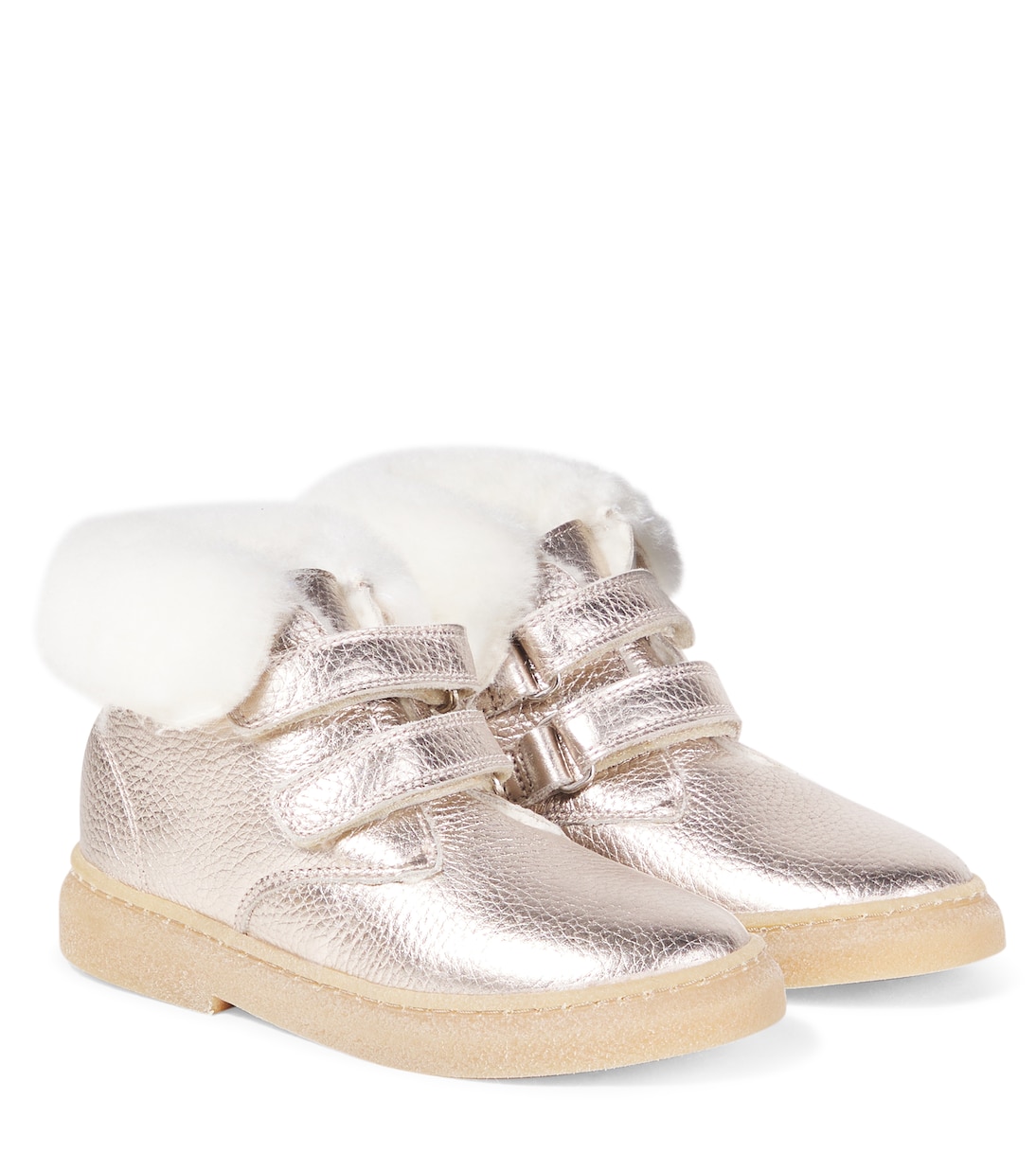 Ботильоны Trix Easy из металлизированной кожи Pom d'Api, Laminato Graine Or
Ботильоны Trix Easy из металлизированной кожи Pom d'Api, Laminato Graine Or