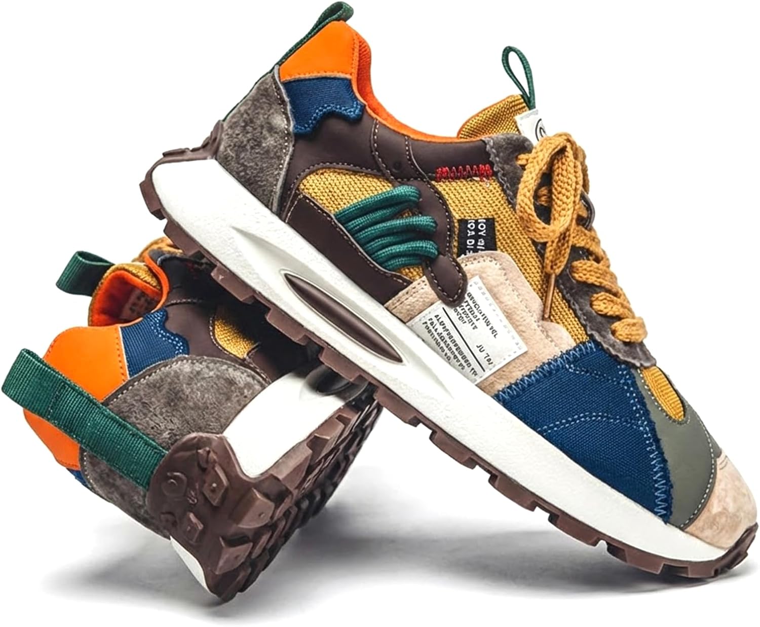 Мужские кроссовки NICOASH, повседневные беговые туфли, дышащая сетка, удобные, легкие, модный дизайн с декоративными вставками, для ходьбы и бега Nico×Ash, зеленый
Мужские кроссовки NICOASH, повседневные беговые туфли, дышащая сетка, удобные, легкие, модный дизайн с декоративными вставками, для ходьбы и бега Nico×Ash, зеленый