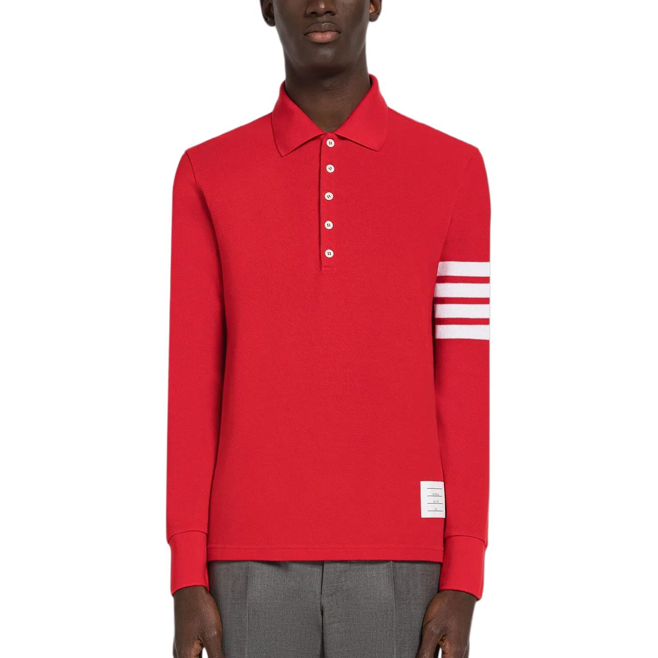 Поло с принтом 4 Bar Stripe 2003 THOM BROWNE, красный
Поло с принтом 4 Bar Stripe 2003 THOM BROWNE, красный