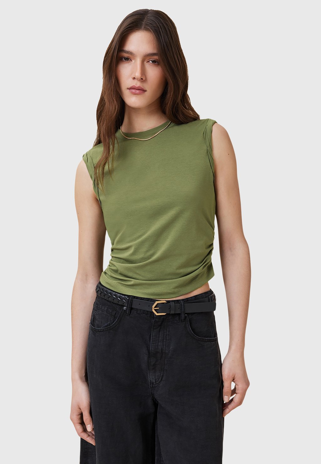 Топ WEST TANK AllSaints, зеленый
Топ WEST TANK AllSaints, зеленый