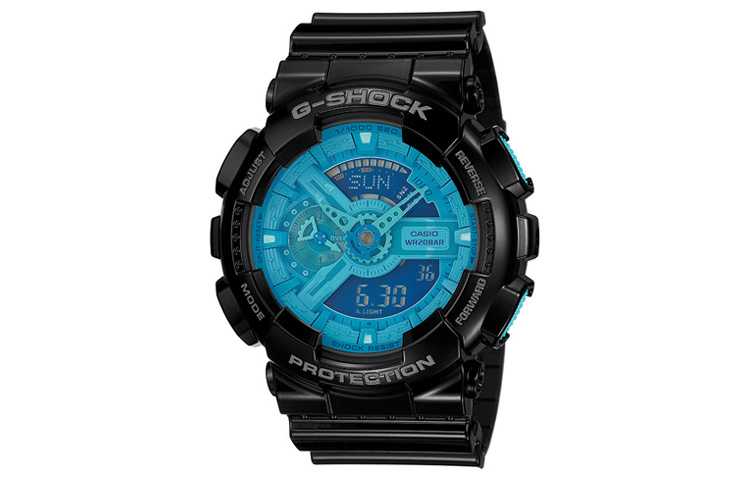 CASIO Часы Women's Liquid Crystal/Analog Dual Display Series Blue Watch GA-110B-1A2PR, Blue Dial
CASIO Часы Women's Liquid Crystal/Analog Dual Display Series Blue Watch GA-110B-1A2PR, Blue Dial