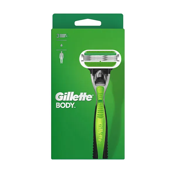 Мужская бритва для бритья + 1 замена Body Gillette, 1 UD
Мужская бритва для бритья + 1 замена Body Gillette, 1 UD