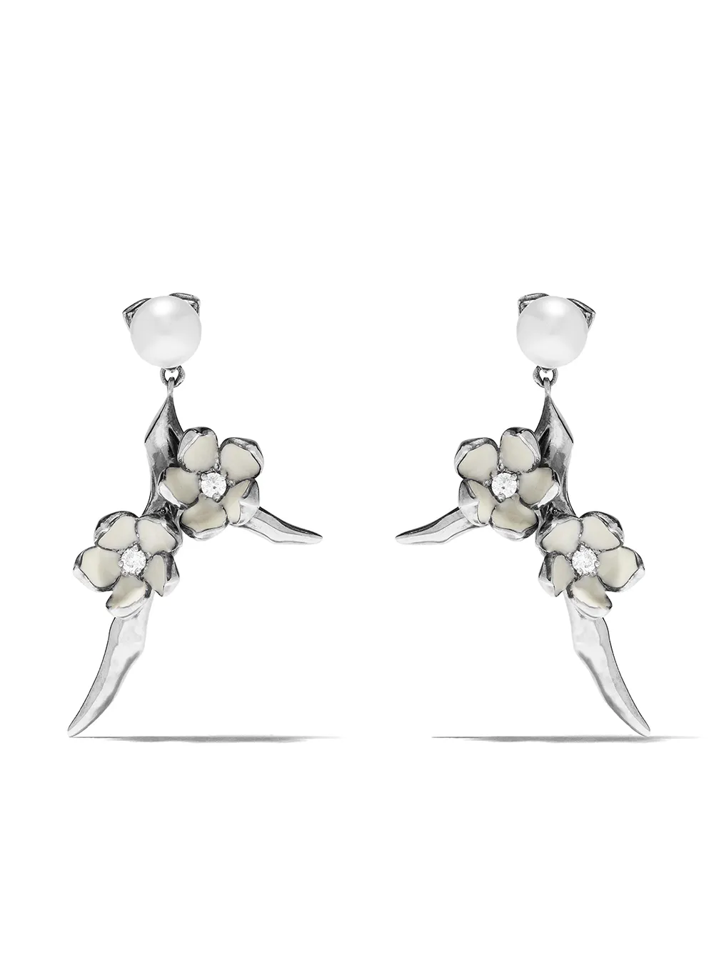 Серьги-подвески Cherry Blossom Shaun Leane, серебряный
Серьги-подвески Cherry Blossom Shaun Leane, серебряный