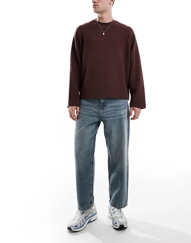 Джинсы-бочонки ASOS DESIGN с легким эффектом потертости синего цвета
Джинсы-бочонки ASOS DESIGN с легким эффектом потертости синего цвета