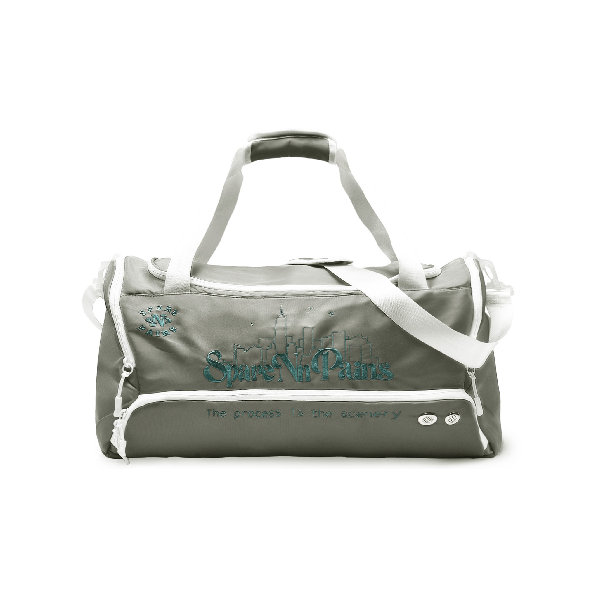 Spare No Pains Полиэстеровая баскетбольная сумка через плечо спортивная сумка большая унисекс белая, One Size 5
Spare No Pains Полиэстеровая баскетбольная сумка через плечо спортивная сумка большая унисекс белая, One Size 5