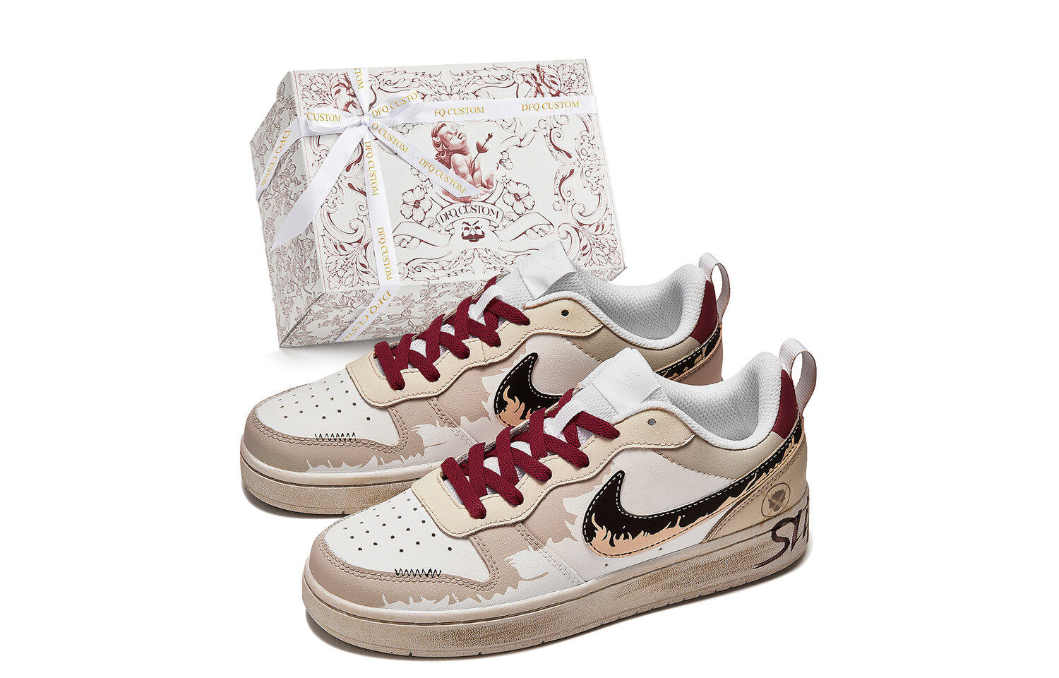 Кроссовки Nike Court Borough Skateboarding Shoes Women's Low-top Brown/red/black, коричневый/красный/черный
Кроссовки Nike Court Borough Skateboarding Shoes Women's Low-top Brown/red/black, коричневый/красный/черный