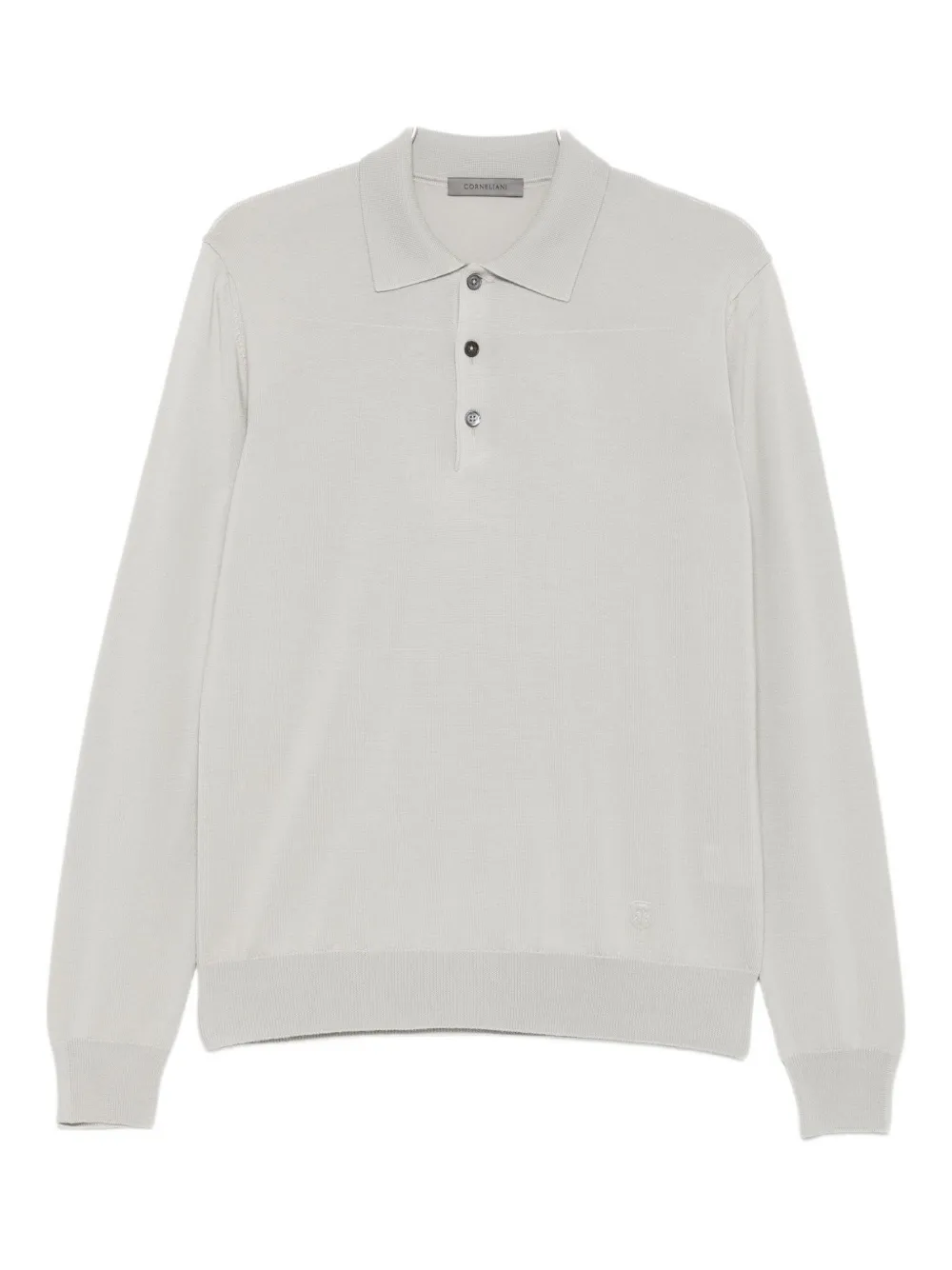 Рубашка поло с длинными рукавами Corneliani, серый
Рубашка поло с длинными рукавами Corneliani, серый