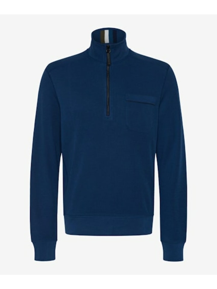 BRAX Мужской свитер синего цвета
BRAX Мужской свитер синего цвета