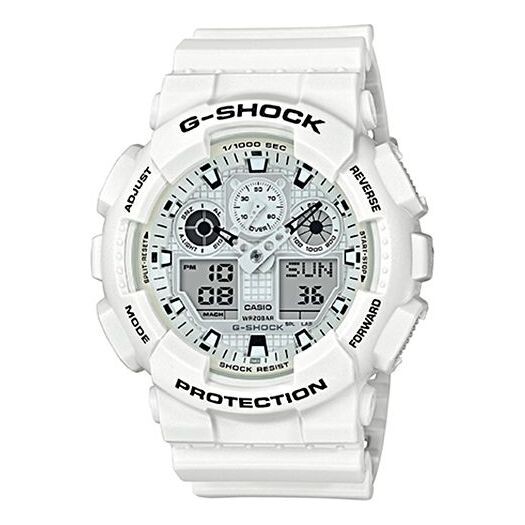 Часы CASIO G-Shock Analog-Digital 'White', белый
Часы CASIO G-Shock Analog-Digital 'White', белый