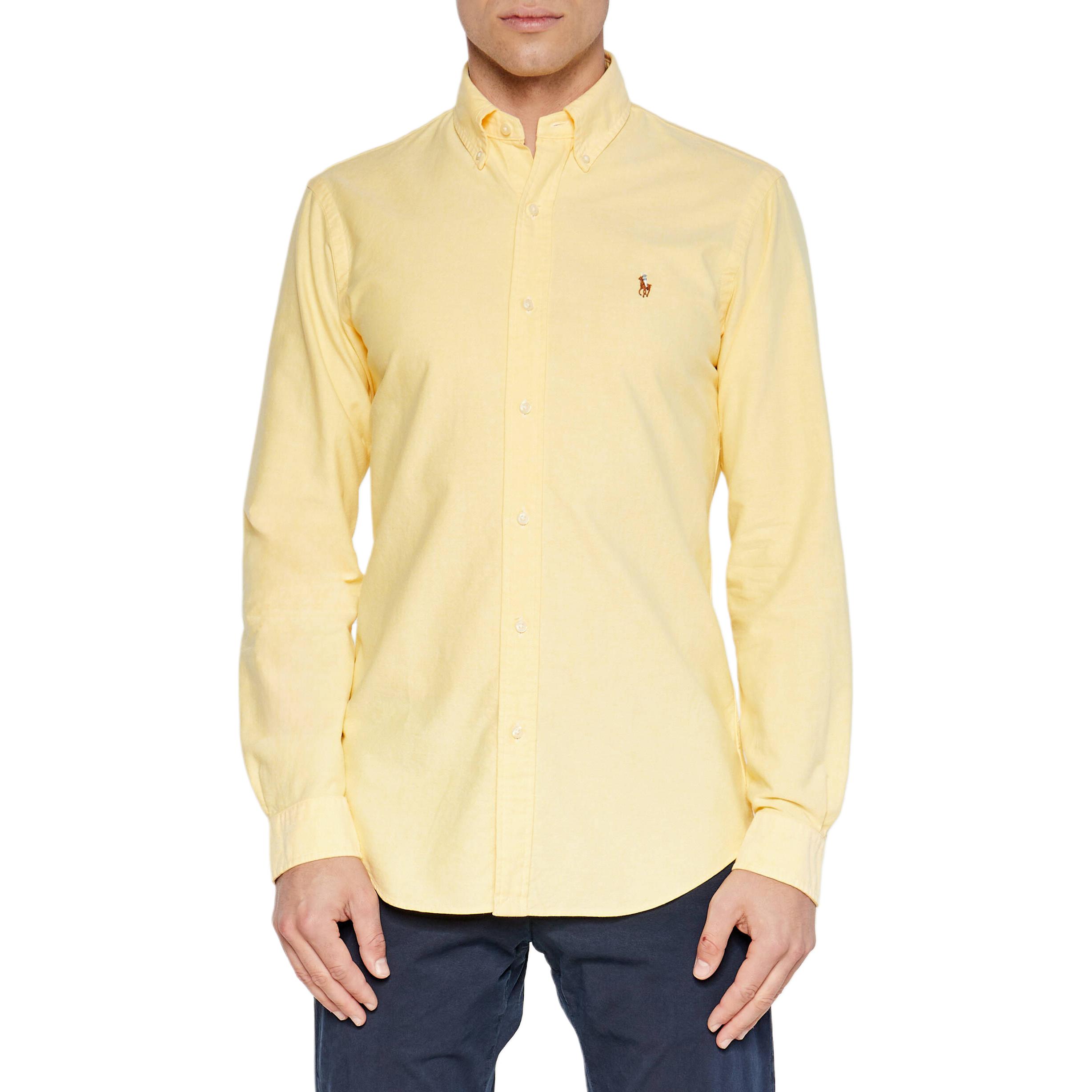 Polo Ralph Lauren Мужская желтая рубашка SS24
Polo Ralph Lauren Мужская желтая рубашка SS24