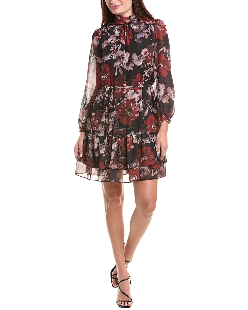 Платье мини с рукавами-фонариками Julia Jordan, черный
Платье мини с рукавами-фонариками Julia Jordan, черный