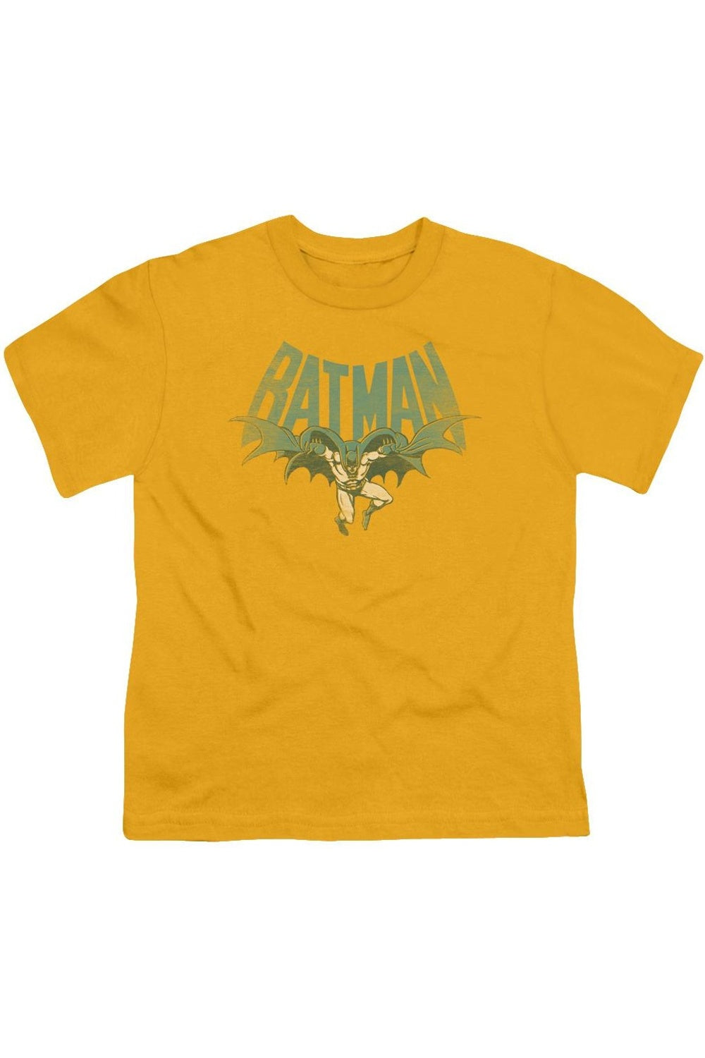 Футболка с летучей мышью DC Comics для детей Gildan, золотой
Футболка с летучей мышью DC Comics для детей Gildan, золотой