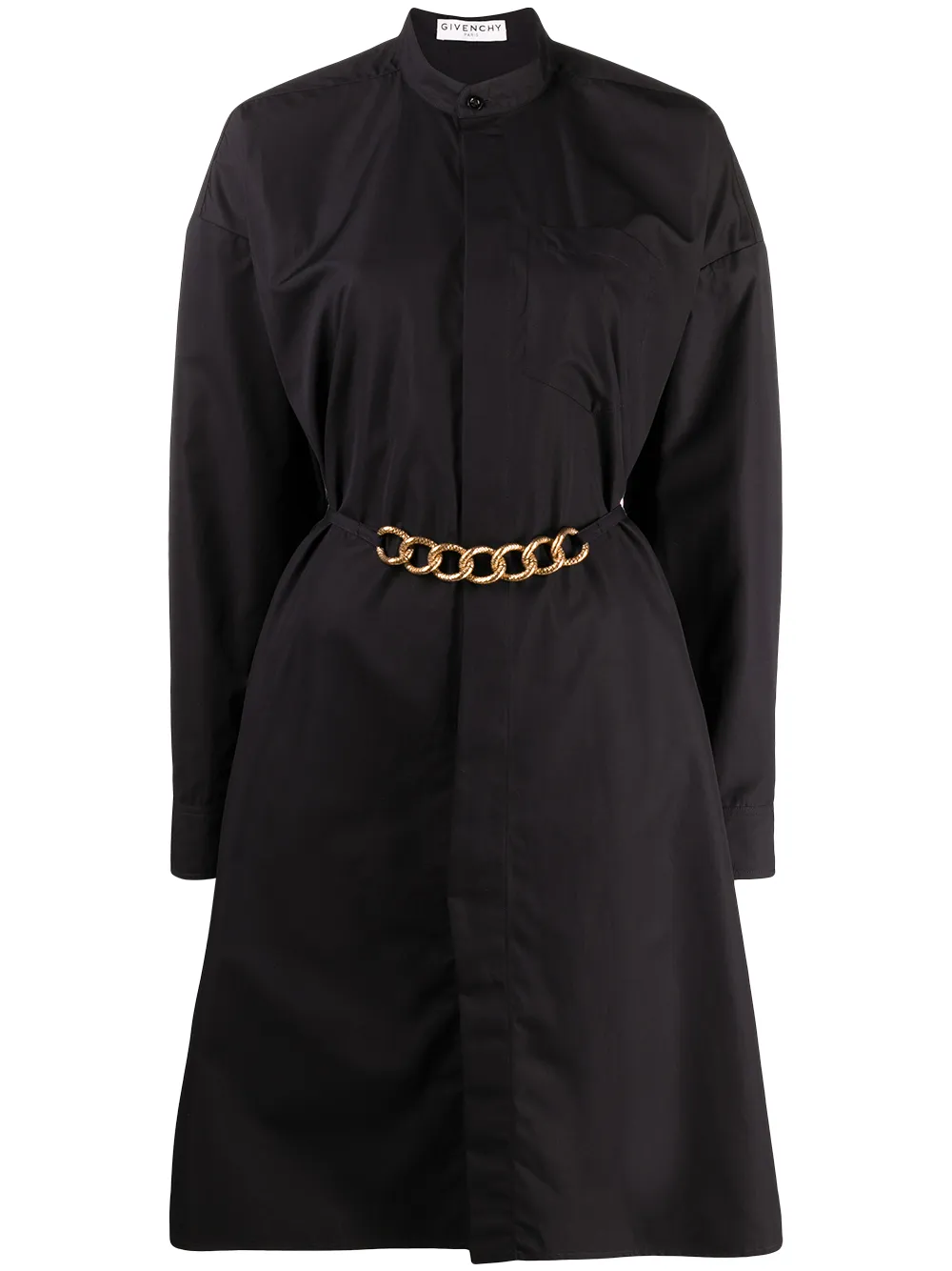 Платье с ремнем-цепочкой Givenchy, черный
Платье с ремнем-цепочкой Givenchy, черный