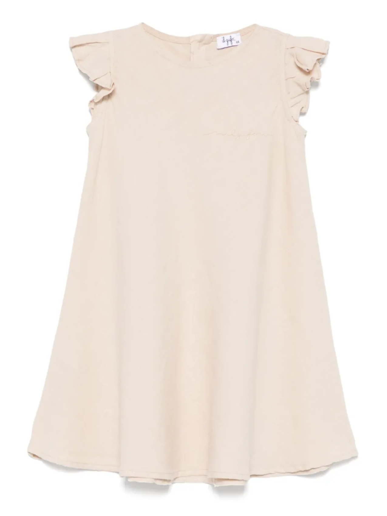 Платье из льна с оборками Il Gufo, нейтральный
Платье из льна с оборками Il Gufo, нейтральный