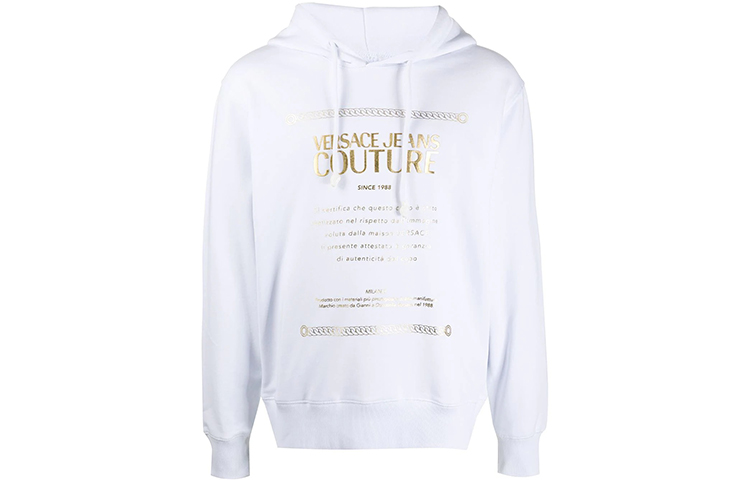 Белая толстовка Men's VERSACE JEANS COUTURE, белый
Белая толстовка Men's VERSACE JEANS COUTURE, белый