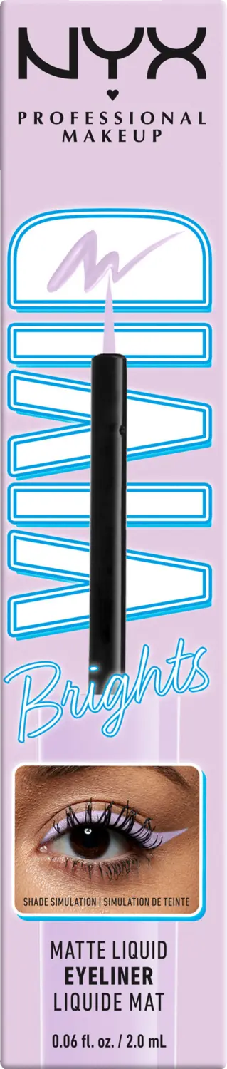 Подводка для глаз NYX Professional MakeUp Vivid Bright Liquid Liner Lilac Link
Подводка для глаз NYX Professional MakeUp Vivid Bright Liquid Liner Lilac Link