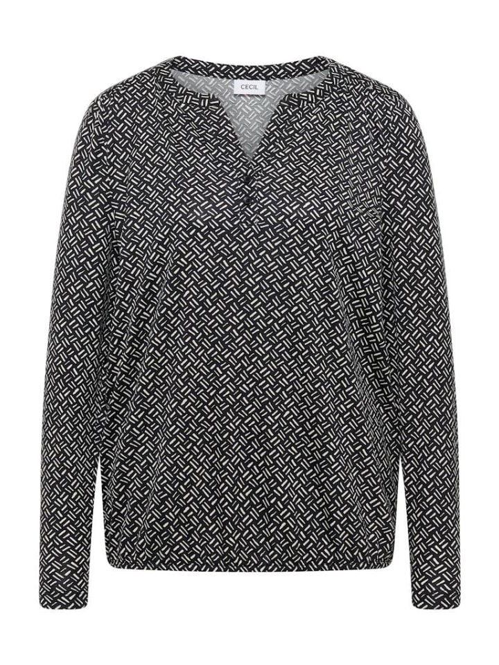 Рубашка с длинными рукавами светло-серого цвета Cecil
Рубашка с длинными рукавами светло-серого цвета Cecil