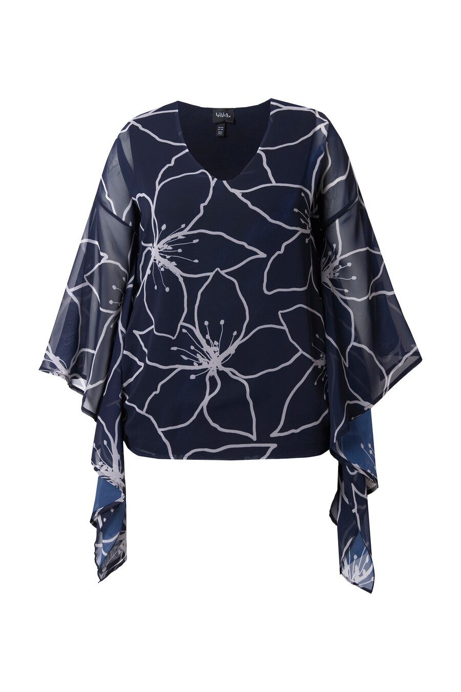 Блуза Ulla Popken, темно-синий
Блуза Ulla Popken, темно-синий