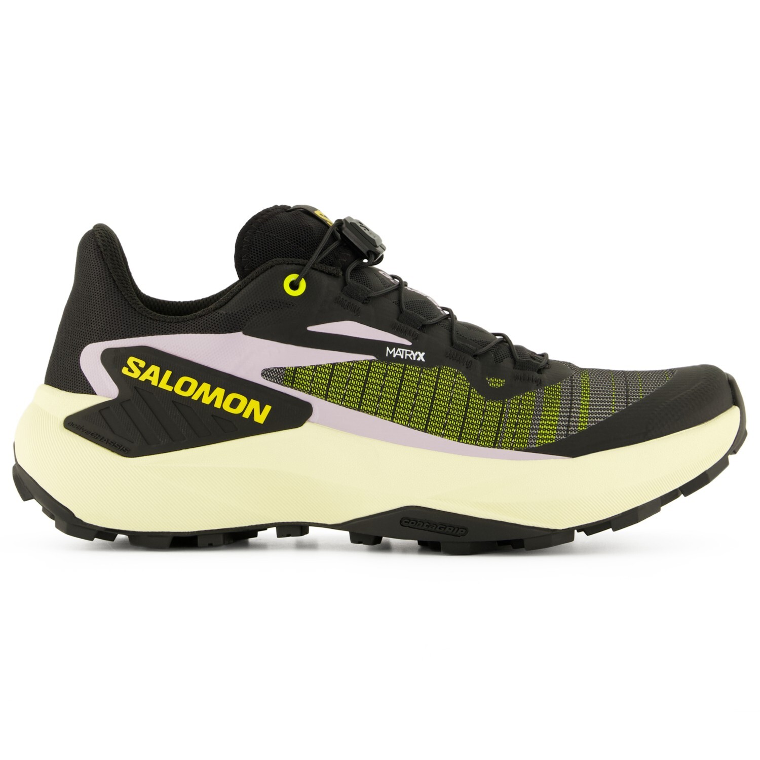 Кроссовки для бега по пересеченной местности Salomon Women's Genesis, цвет Black/Sulphur Spring/Orchid Petal
Кроссовки для бега по пересеченной местности Salomon Women's Genesis, цвет Black/Sulphur Spring/Orchid Petal