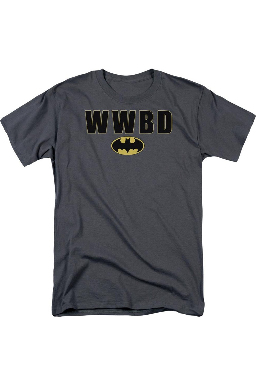 Футболка для взрослых с коротким рукавом и логотипом Batman WWBD Gildan, цвет charcoal
Футболка для взрослых с коротким рукавом и логотипом Batman WWBD Gildan, цвет charcoal