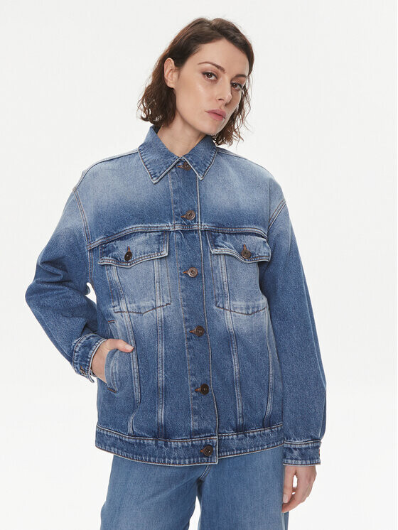 Джинсовая куртка стандартного кроя Weekend Max Mara, синий
Джинсовая куртка стандартного кроя Weekend Max Mara, синий