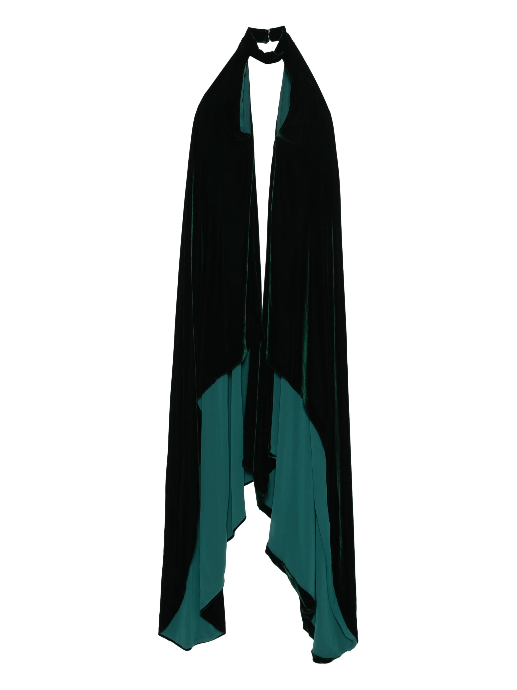 Пальто с вырезом халтер Costarellos, зеленый
Пальто с вырезом халтер Costarellos, зеленый