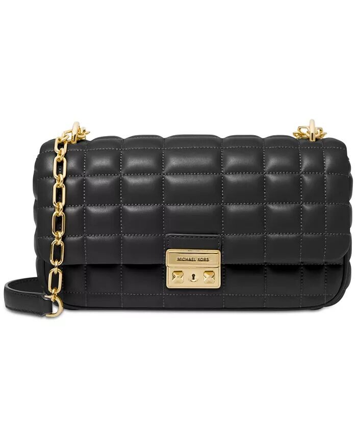 Большая трансформируемая сумка через плечо Tribeca с цепочкой Michael Kors, черный
Большая трансформируемая сумка через плечо Tribeca с цепочкой Michael Kors, черный