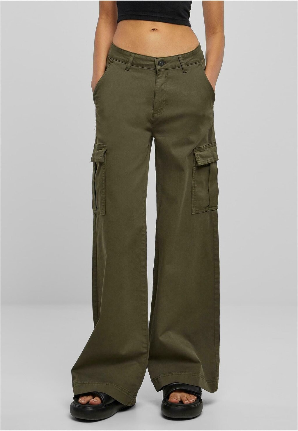 Брюки карго WIDE LEG TWILL Urban Classics, цвет olive
Брюки карго WIDE LEG TWILL Urban Classics, цвет olive