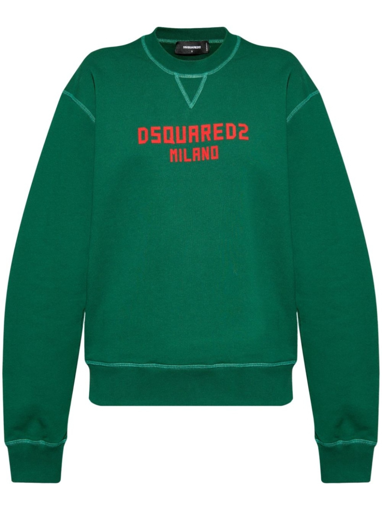 DSQUARED2 толстовка с принтом, зеленый 
DSQUARED2 толстовка с принтом, зеленый