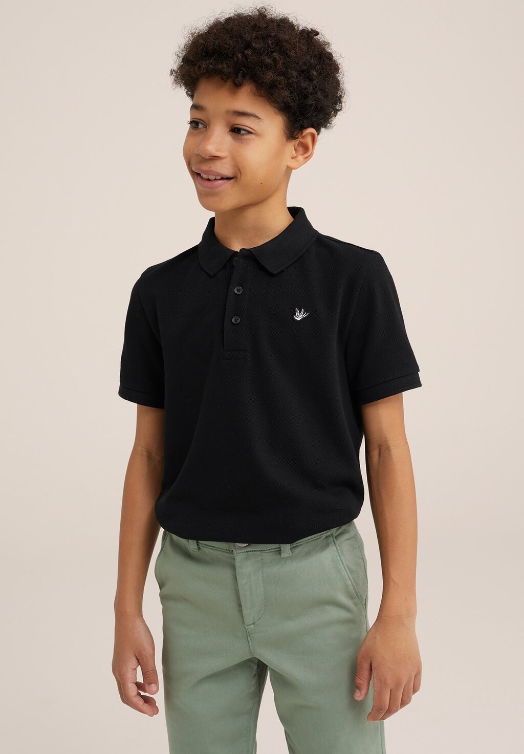 Рубашка-поло WE Fashion, черная
Рубашка-поло WE Fashion, черная