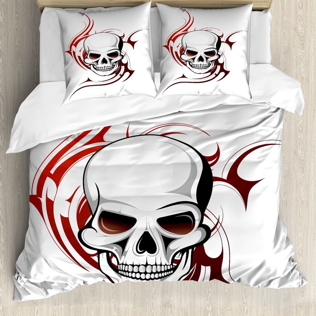 Пододеяльник ABAKUHAUS Tattoo, Scary Wild Skull Tribal, защита от клещей, подходит для аллергиков с наволочками, 155 см x 220 см - 80 x 80 см, красный и белый
Пододеяльник ABAKUHAUS Tattoo, Scary Wild Skull Tribal, защита от клещей, подходит для аллергиков с наволочками, 155 см x 220 см - 80 x 80 см, красный и белый