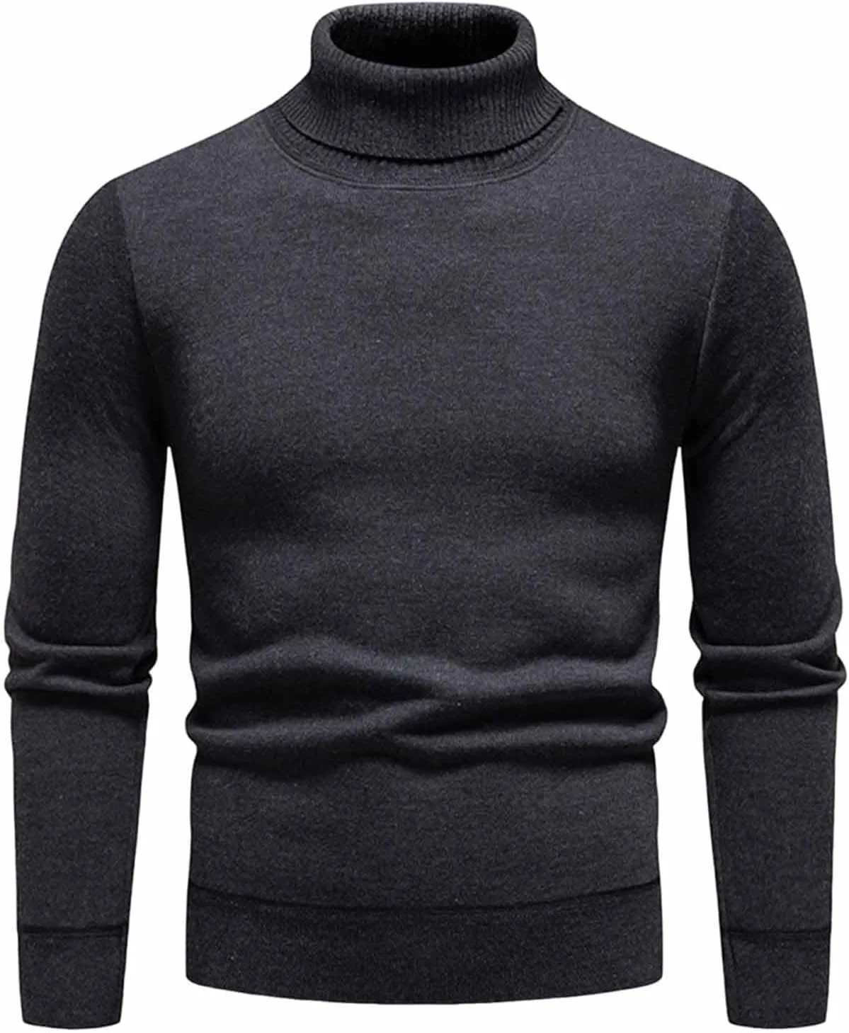 Мужской свитер оверсайз с воротником-водолазкой и флисовой подкладкой
Мужской свитер оверсайз с воротником-водолазкой и флисовой подкладкой