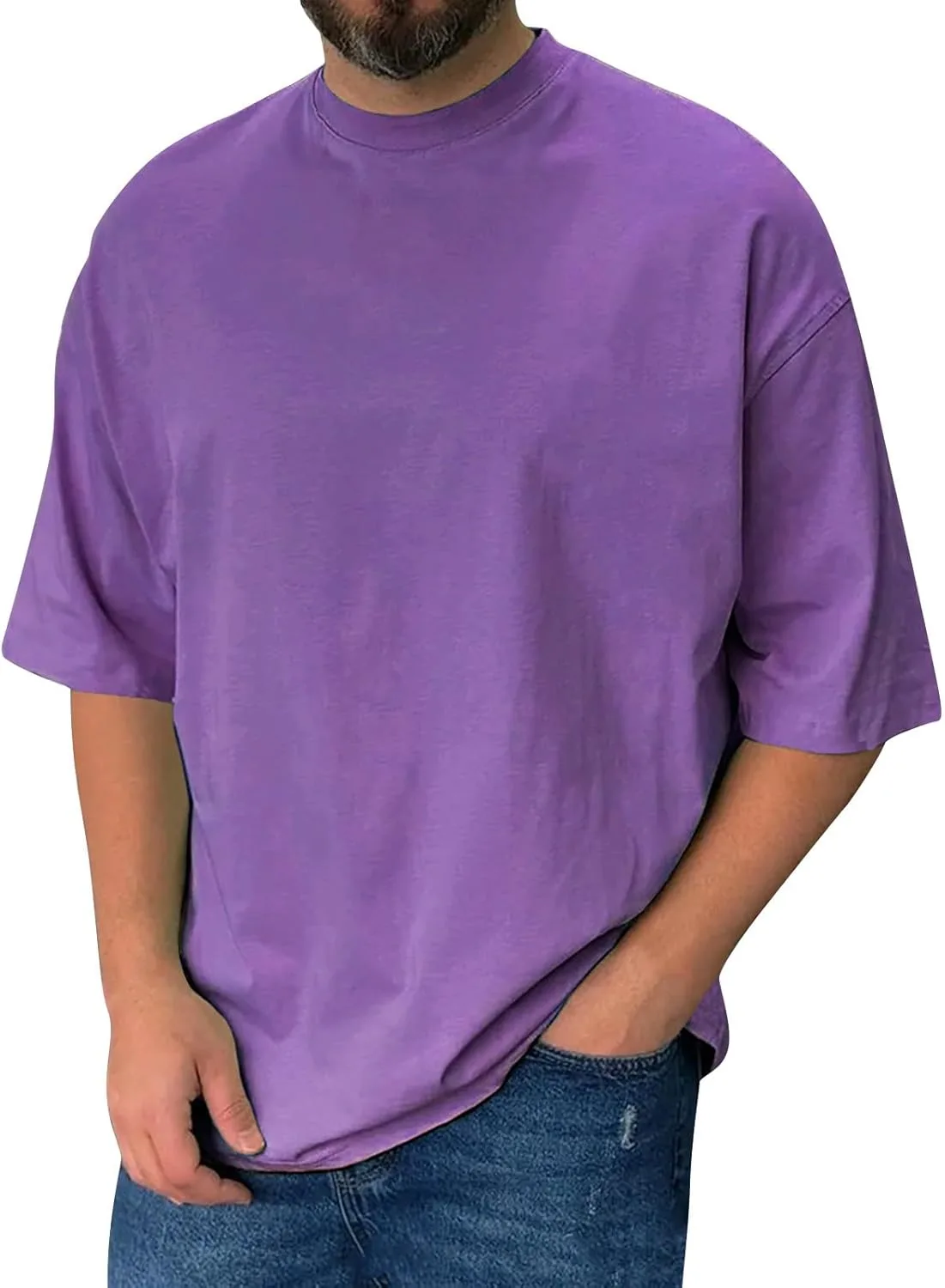 Мужская футболка с коротким рукавом и круглым вырезом, S-4XL
Мужская футболка с коротким рукавом и круглым вырезом, S-4XL