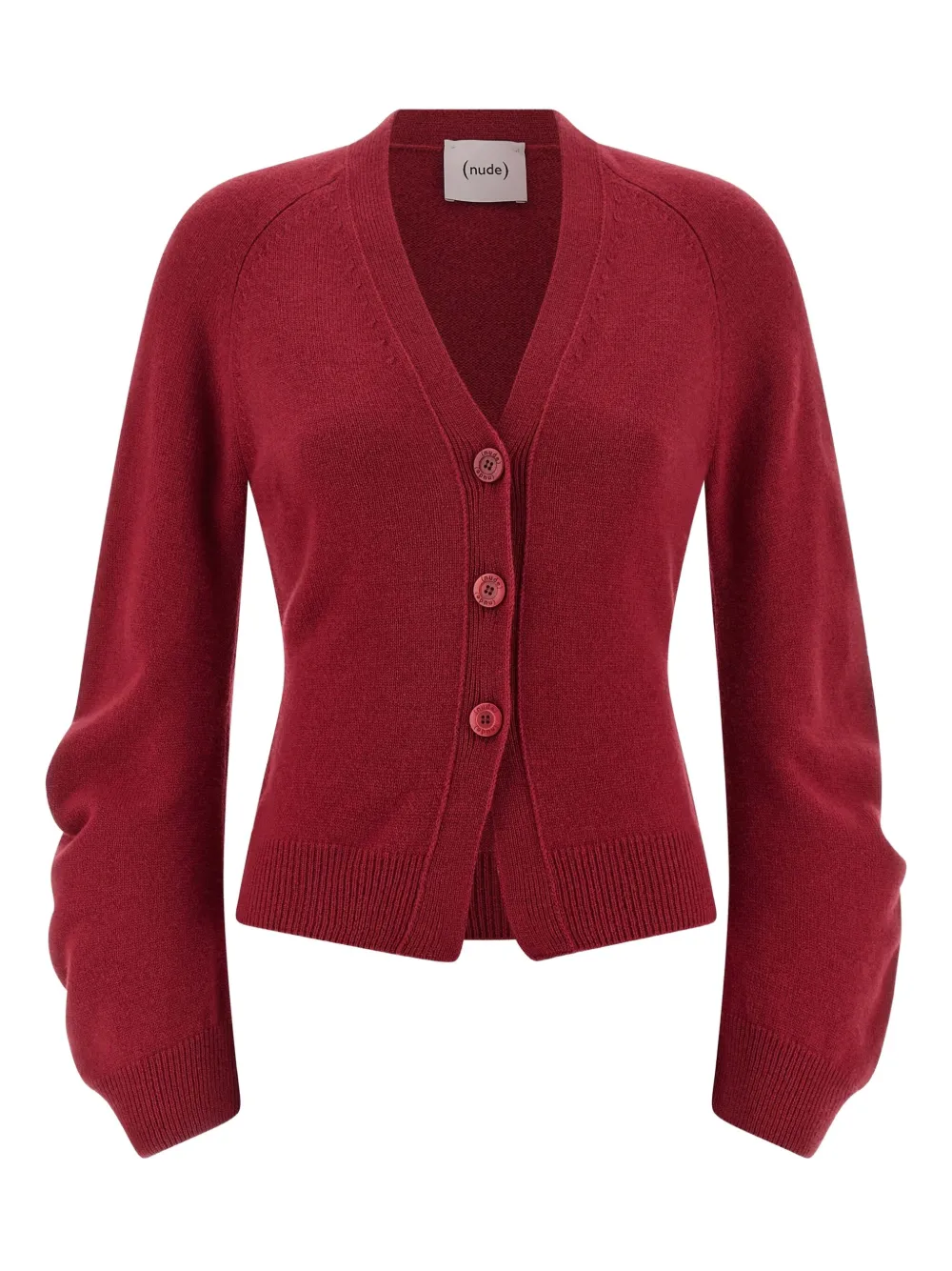 Кардиган с V-образным вырезом Nude, красный
Кардиган с V-образным вырезом Nude, красный