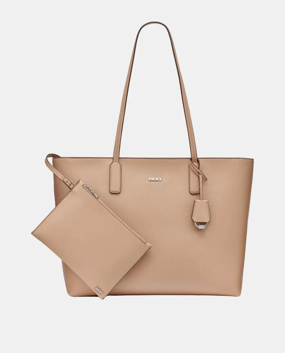 Сумка тоут SAIGE DKNY, коричневый 
Сумка тоут SAIGE DKNY, коричневый