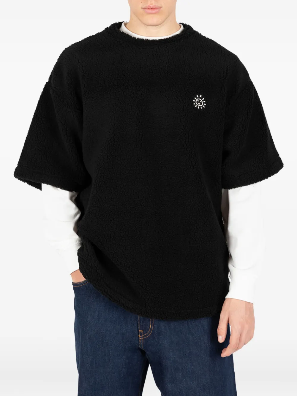 Футболка с коротким рукавом и медведем Société Anonyme, черный
Футболка с коротким рукавом и медведем Société Anonyme, черный