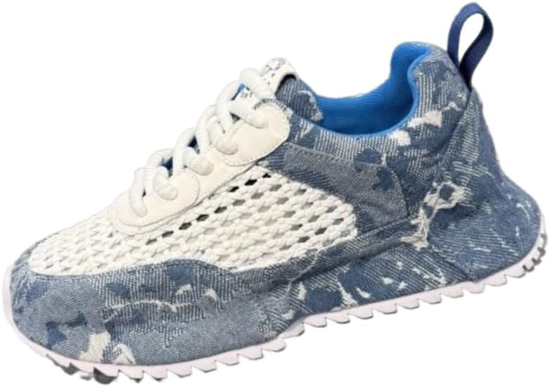 Мужские повседневные спортивные кроссовки с перфорацией и дышащей тканью - удобные кроссовки для бега с утолщенной подошвой Hoalox, синий
Мужские повседневные спортивные кроссовки с перфорацией и дышащей тканью - удобные кроссовки для бега с утолщенной подошвой Hoalox, синий