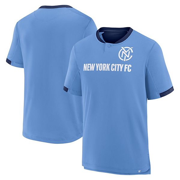 Мужская синяя футболка new york city fc stoppage time striker Fanatics
Мужская синяя футболка new york city fc stoppage time striker Fanatics