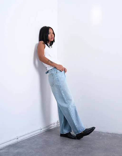 Белые свободные джинсы с низкой посадкой Topshop Petite Cinch
Белые свободные джинсы с низкой посадкой Topshop Petite Cinch