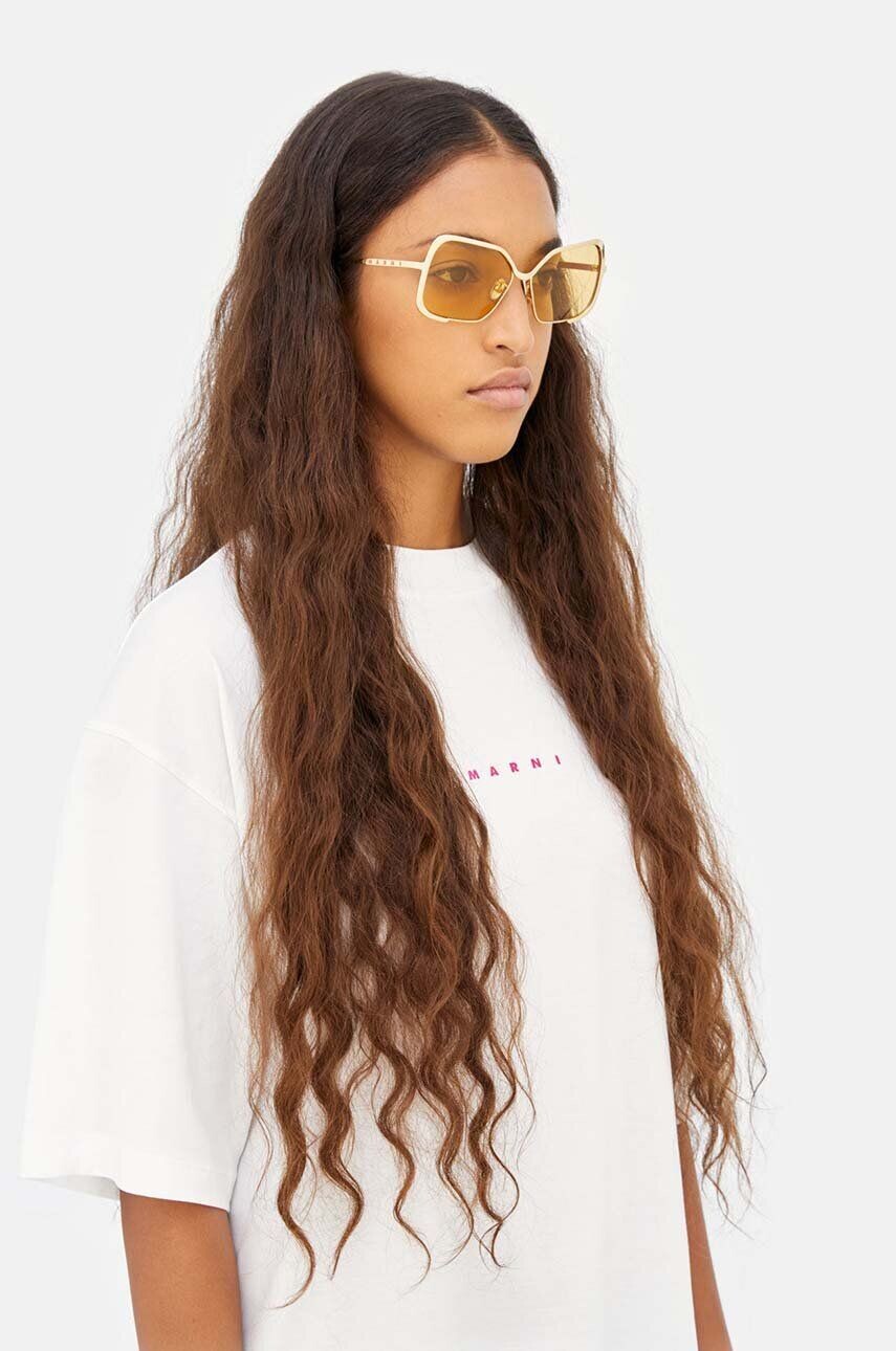 Солнцезащитные очки Unila Valley золотисто-горчичного цвета Marni, мультиколор
Солнцезащитные очки Unila Valley золотисто-горчичного цвета Marni, мультиколор
