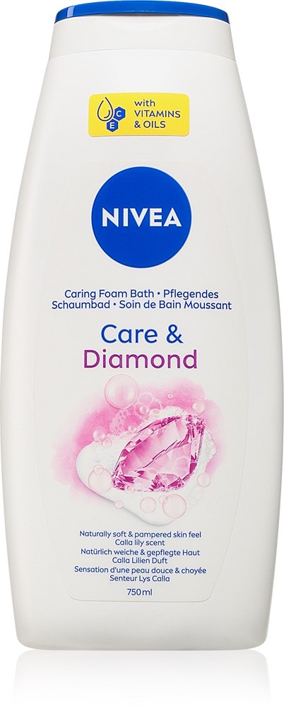 Гель для душа и ванны Care & Diamond Nivea, 750 мл
Гель для душа и ванны Care & Diamond Nivea, 750 мл