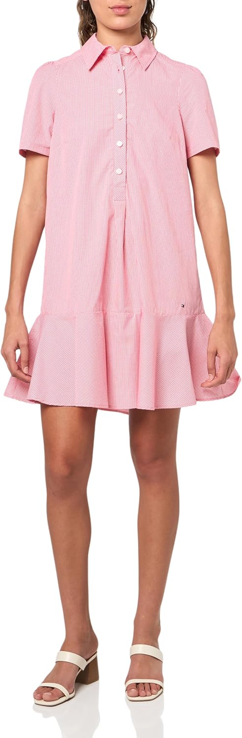 Женское платье-рубашка без рукавов с поясом и принтом пейсли от Tommy Hilfiger, Rosette/Bright White
Женское платье-рубашка без рукавов с поясом и принтом пейсли от Tommy Hilfiger, Rosette/Bright White