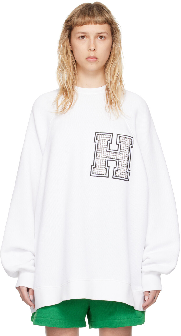 HALFBOY Белый свитшот с нашивками
HALFBOY Белый свитшот с нашивками