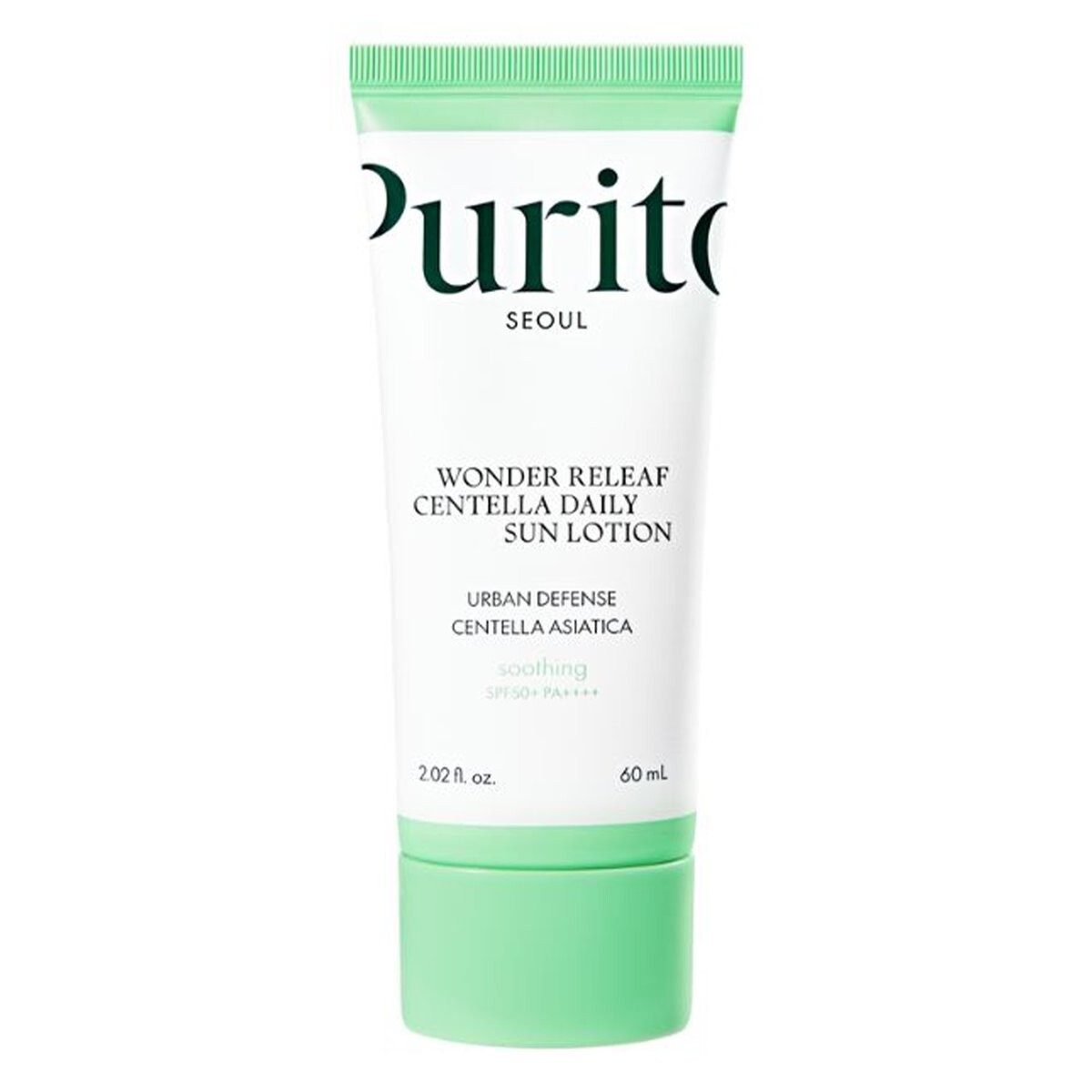 PURITO SEOUL - Wonder Releaf Centella Daily Sun Lotion - Ультралегкий солнцезащитный крем - 60 мл
PURITO SEOUL - Wonder Releaf Centella Daily Sun Lotion - Ультралегкий солнцезащитный крем - 60 мл