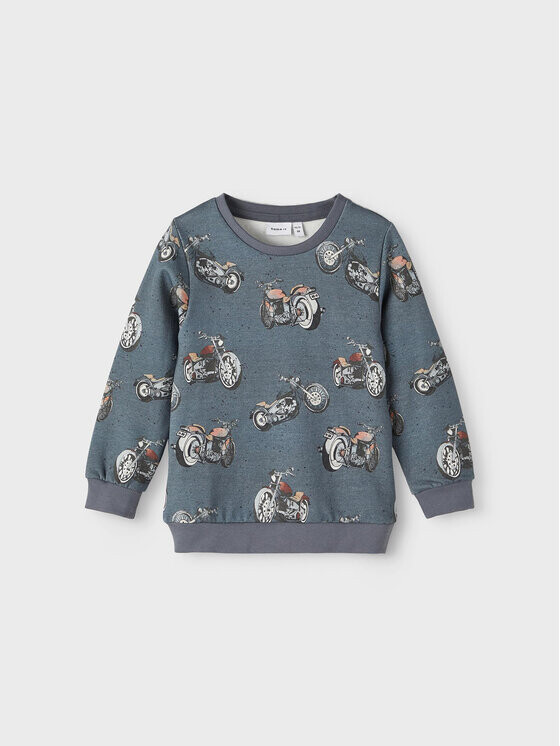 Толстовка обычного кроя Name It, серый
Толстовка обычного кроя Name It, серый