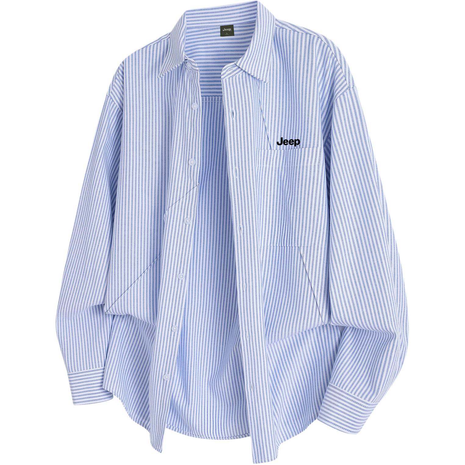 Рубашка Unisex Lapel Moderate Jeep, светло-синий
Рубашка Unisex Lapel Moderate Jeep, светло-синий